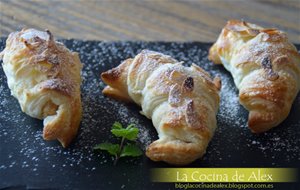 Croissants De Crema De Almendras
