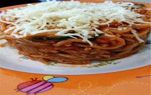 Pasta Con Verduras &#8216;&#8217;camufladas&#8217;&#8217;
