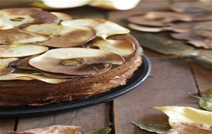 Pastel De Manzanas Con Sirope De Arce
