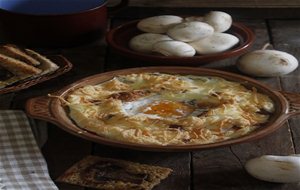 Huevos Al Horno Con Pan De Setas
