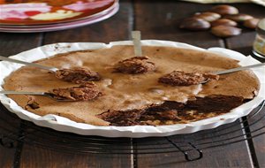 Fondant De Castañas Y Almendras
