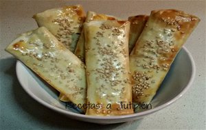 Flautas De Jamón Y Queso
