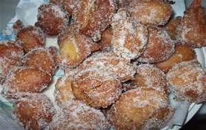 Buñuelos De Plátano Y Manzana
