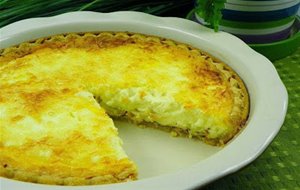 Quiche De Bacon Y Queso
