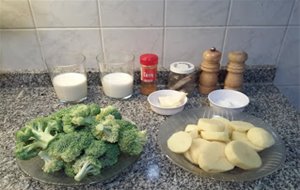 Brócoli Con Patatas A La Crema

