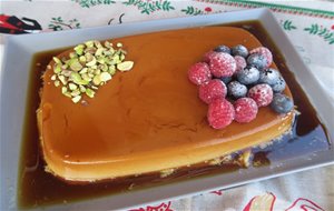 
flan De Turrón De Jijona
