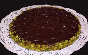 Tarta De Chocolate Y Pistacho
