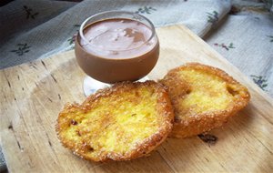 Torrijas Y Batido De Chocolate Y Mandarina
