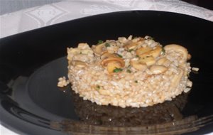 Arroz  Con Champiñones
