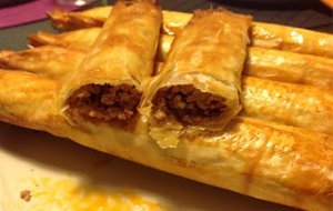 Börek De Carne - Rollitos Turcos
