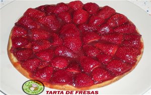 Tarta De Fresas Muy Fácil
