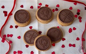 Galletas "petit Écolier" Caseras Para San Valentín 
