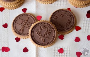 Galletas "petit Écolier" Caseras Para San Valentín 
