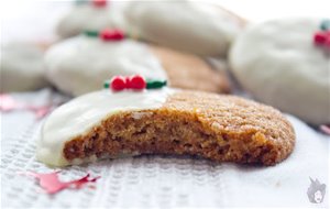 Recetas Navideñas: Galletas De Jengibre Con Chocolate Blanco
