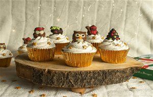 Cupcakes Navideños De Jengibre 
