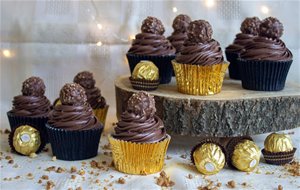 Cupcakes De Ferrero Rocher
