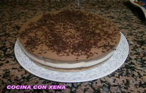 Tarta Tres Chocolates.... Sin Nata....muy Buena
