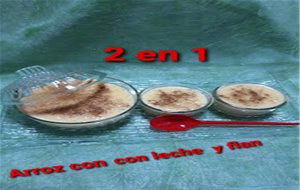 ♥ Arroz Con Leche Y Flan ♥
