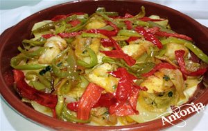 &#9562;&#9574;  Bacalao A La Portuguesa &#9562;&#9574;
