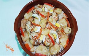 &#9794;&#9794; Cazuela De Pescado A La Valenciana &#9794;&#9794;
