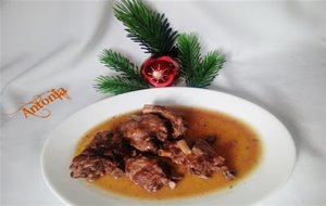 &#9834;&#9834;&#9834;&#9834; Costillas De Cerdo Al Vino Dulce &#9834;&#9834;&#9834;&#9834;
