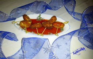 &#191;? Mini-babybel Rebozado Y Mermelada De Tomate &#191;?
