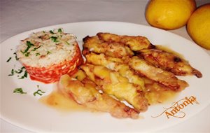 &#9827;&#9827; Pollo Al Limón Estilo Chino &#9827;&#9827;
