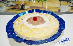 &#9788;&#9788; Tarta De Obleas Con Flan &#9788;&#9788;
