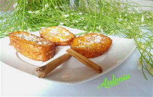 Torrijas  Sabor A Vainilla Y Con Azúcar Glasé
