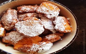 Exquisitos Buñuelos De Manzana Hechos Con Harina De Arroz Y Almidón De Maíz (sin Gluten, Sin Lactosa Y Súper Económicos) Incluye Foto-tutorial!