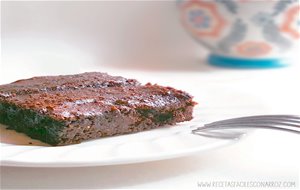 Delicioso Y Chocolatoso Brownie (sin Gluten, Sin Azúcar, Sin Grasa, Sin Lactosa, Sin Huevos) Lo Hacemos En La Licuadora! (incluye Foto-tutorial)