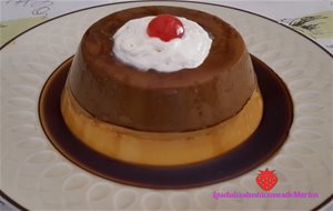 Flan Bicolor Con Café
