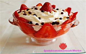 Fresas Con Yogur Y Chocolate
