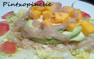 Ensalada De Quinoa Con Aguacate Y Mango
