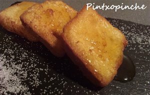 Torrija Con Vino Dulce De Málaga Sin Gluten
