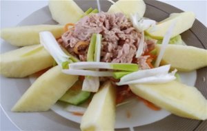 Ensalada De Manzana Juego De Blogueros 2.0.
