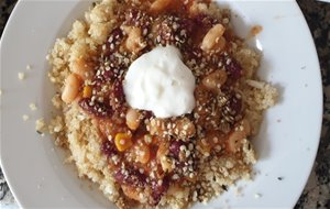 Chili De Alubias Rojas Vegano Con Quinoa 
