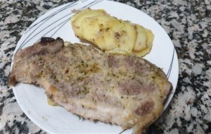 Chuletas De Cerdo Al Horno De Celia
