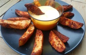 Dip De Queso Con Patatas De Luxe
