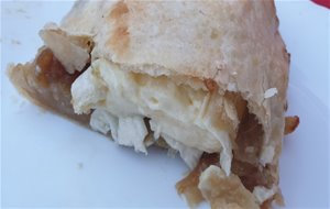 Pastel De Queso Brie Con Manzana
