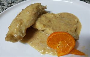 Pollo  A La Salsa De Naranja
