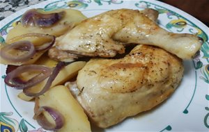 Pollo Al Horno A La Cazuela
