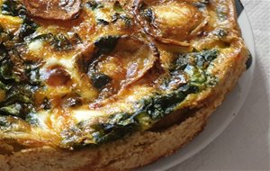 Quiche De Espinacas Y Queso De Cabra
