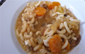 Sopa De Verduras Con Huevo
