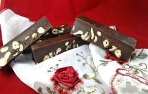 Turrón De Chocolate Con Anacardos
