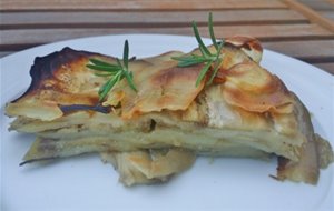 Milhojas De Patata Y Berenjena
