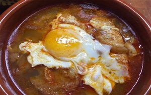 Sopa Castellana O Sopa De Ajo.
