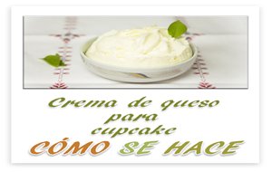 Crema De Queso Para Cupcake
