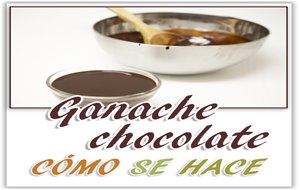 Ganache Chocolate Tarta Opera
