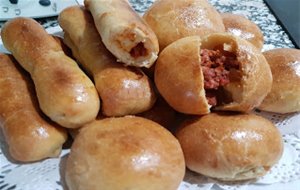 Bollos Preñados Con Chorizo En Thermomix
